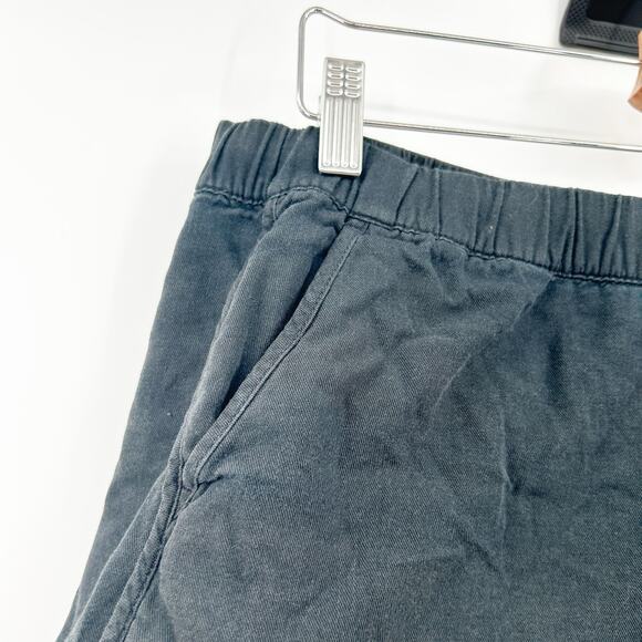 Madewell Womens Comfy Go-To Summer‎ Basic High Rise Pull On Shorts Size L Black - Picture 3 of 8